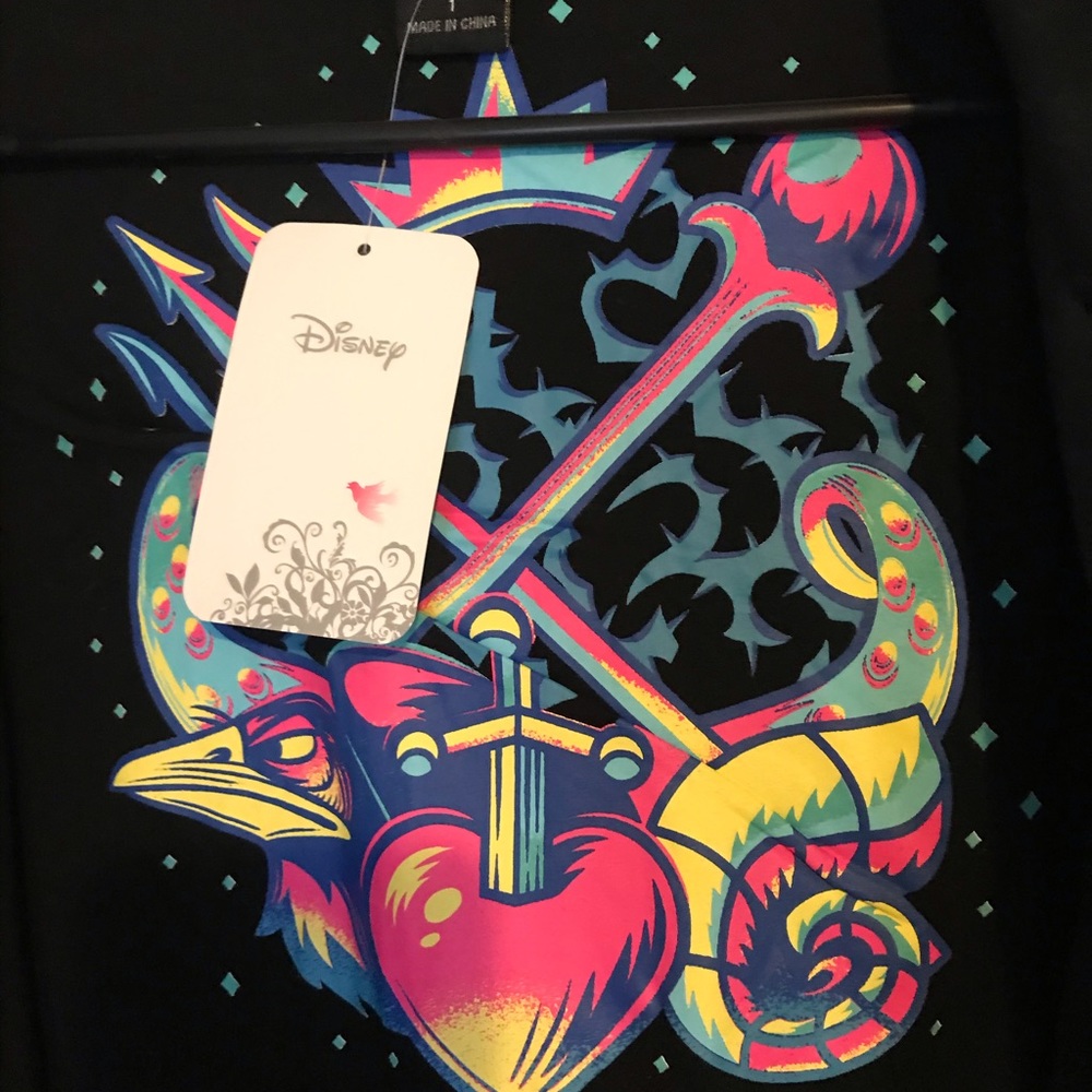 4D Disney Villain Fit &Flare Zip up Hoodie Plus 1X